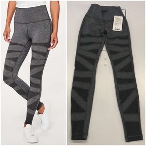Lululemon Wunder Under High-Rise Tech Mesh Grey
